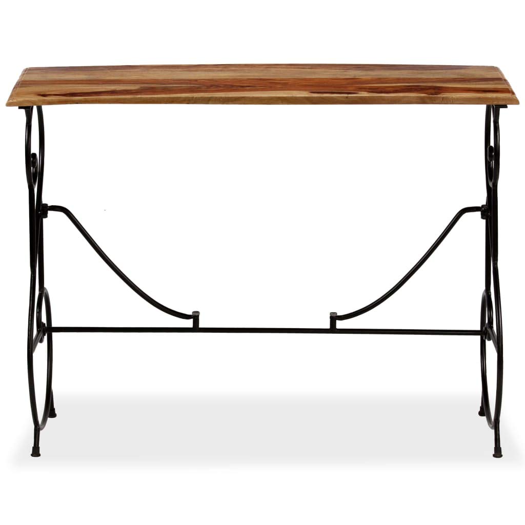 Solid Sheesham Wood Table 39.4"x15.7"x29.5" O724