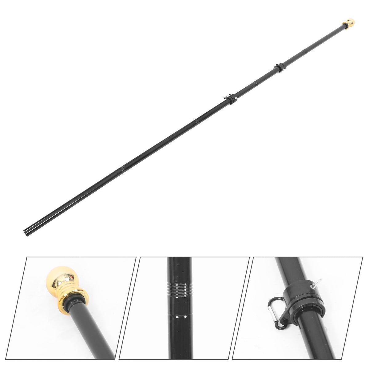Rotating Flag Pole Q231