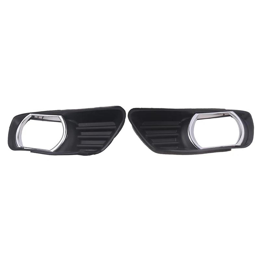Front Bumper Fog Light Covers Bezel Hole Grilles L166