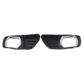 Front Bumper Fog Light Covers Bezel Hole Grilles L166