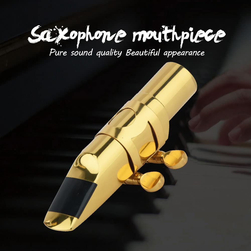 Alto Saxophone Mouthpiece with Cap and Ligature Gold 5C A2992