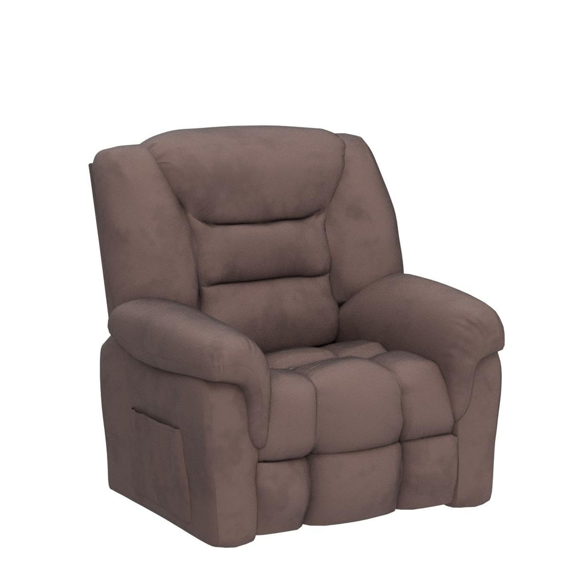 Oversized Manual Swivel Rocker Recliner Chair I582