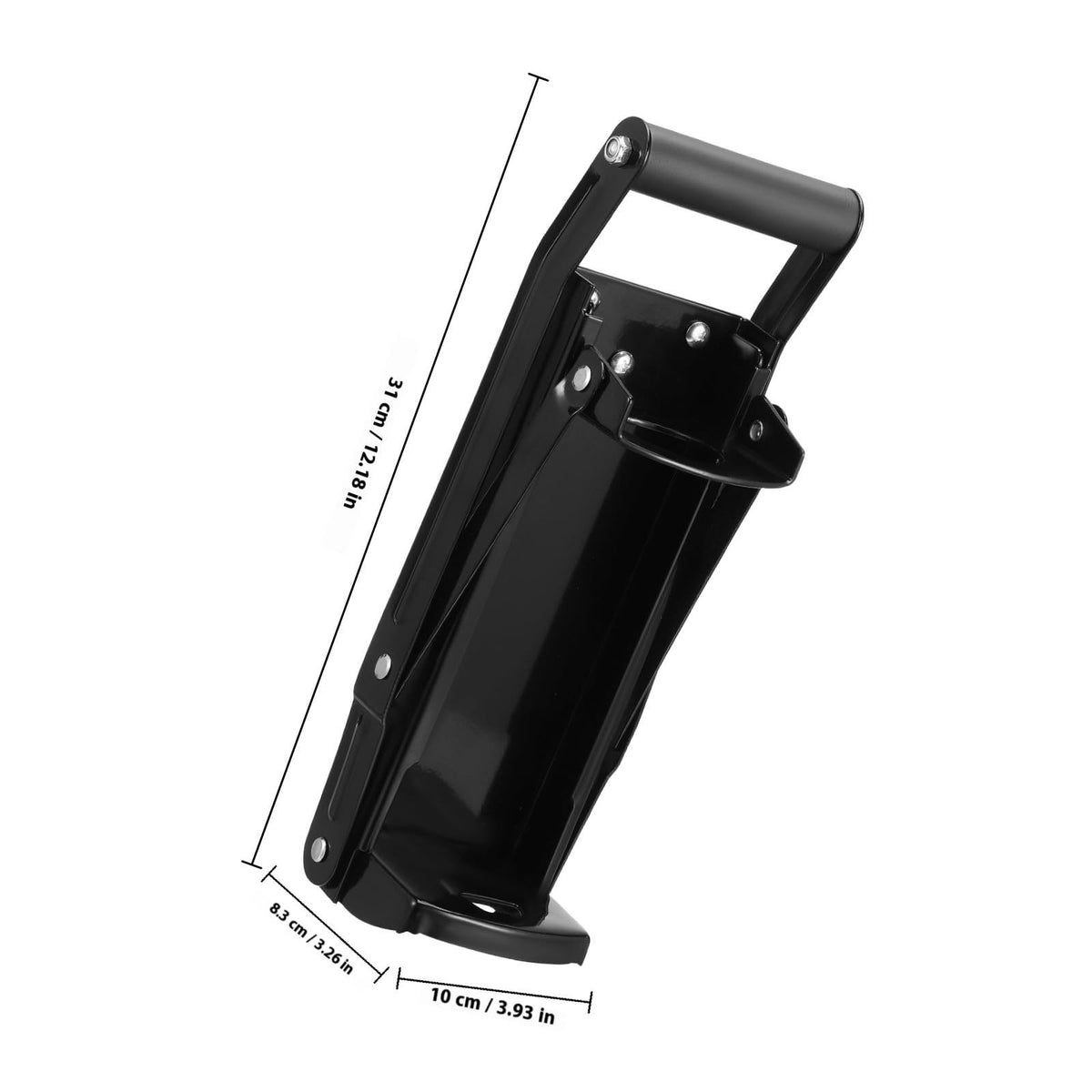 Wall Mounted Stainless Steel Can Crusher with Bottle Opener J266