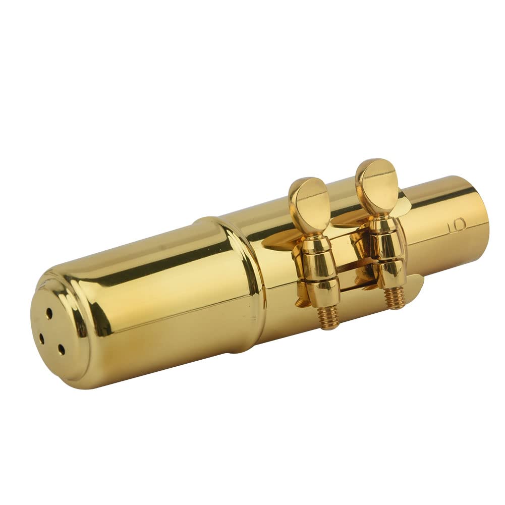 Alto Saxophone Mouthpiece with Cap and Ligature Gold 5C A2992