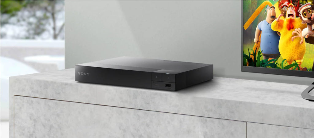 Blu-ray DVD Player with built-in Wi-Fi and HDMI cable E683184