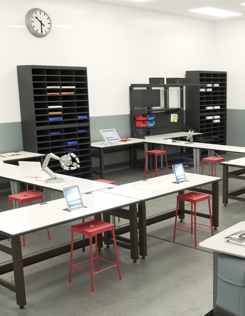 72 Compartments Steel Mail Sorter G9273