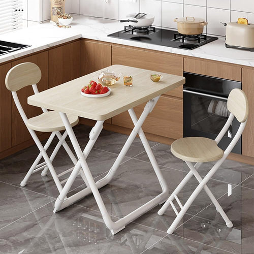18 inch Folding Stool with Backrest, Portable Lightweight Metal Chair with Non-Slip Feet G118