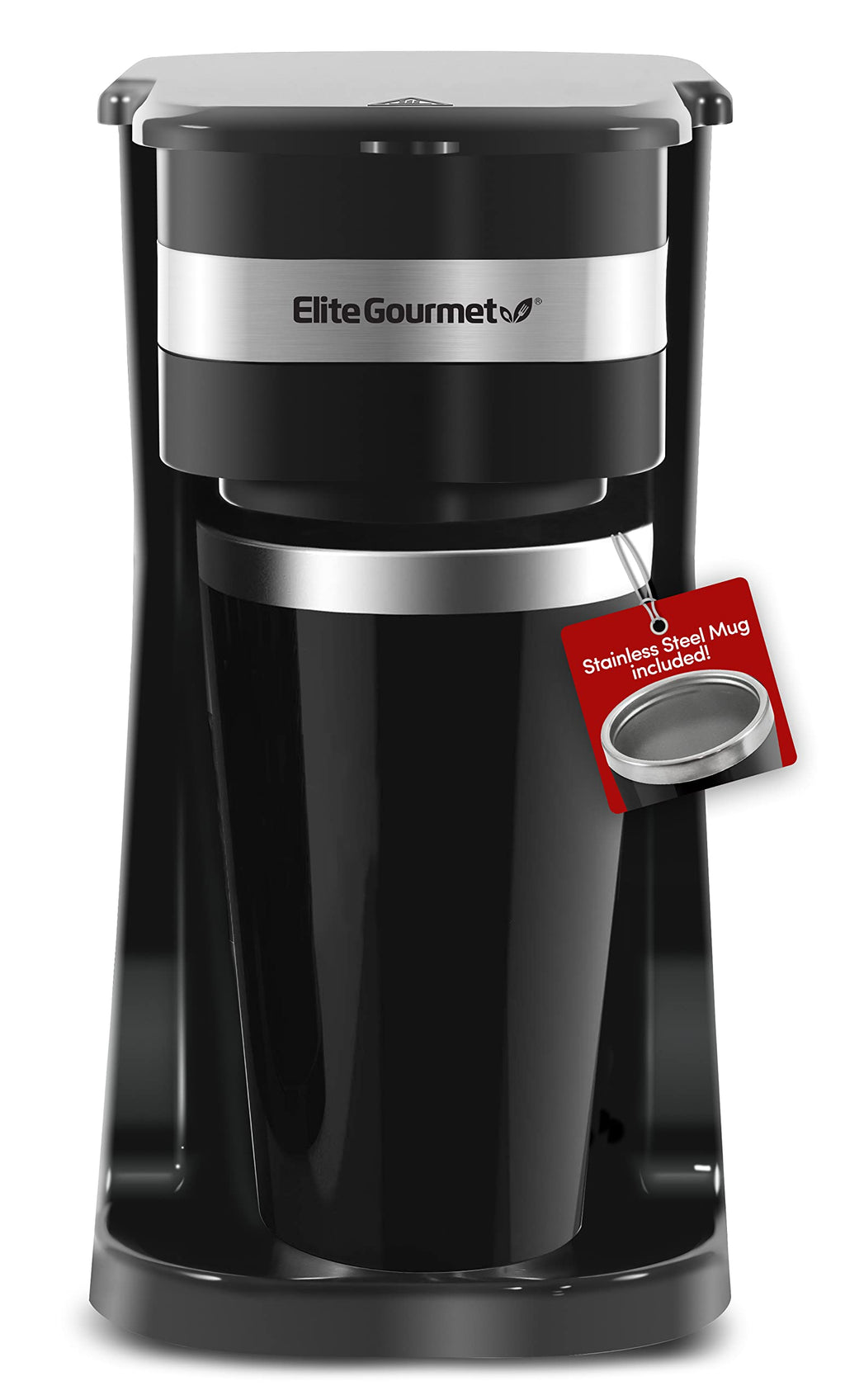 Black Single-Serve Compact Coffee Maker K617