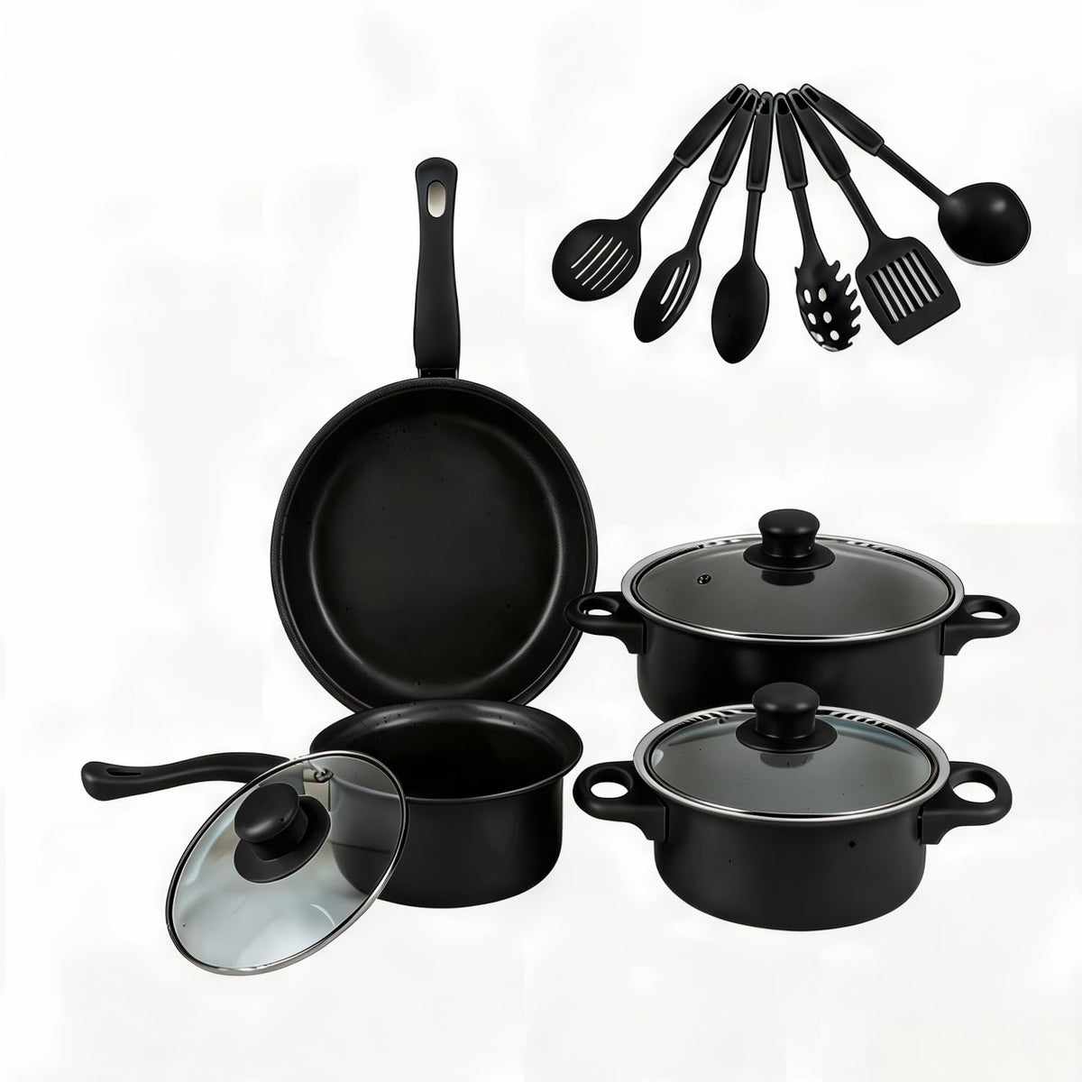 12 Piece Non Stick Cookware Set Q3447
