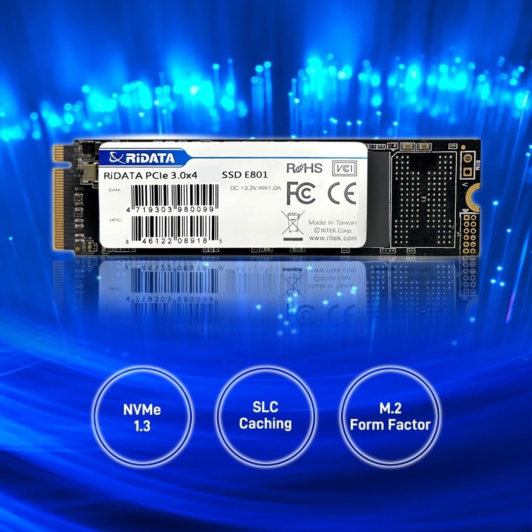 512GB NVMe M.2 PCIe Gen3x4 Internal SSD T212836