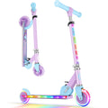 2 Wheel Folding Lightweight Kick Scooter with Light-Up Wheels A668