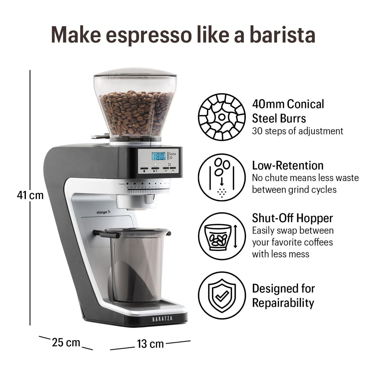 Conical Burr Grinder B995