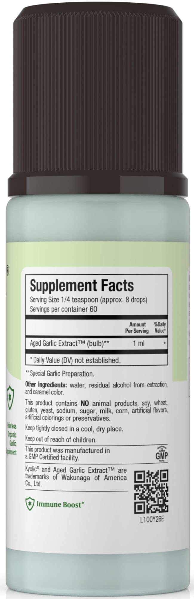 Odorless Aged Garlic Extract Liquid 2 Pack V78401