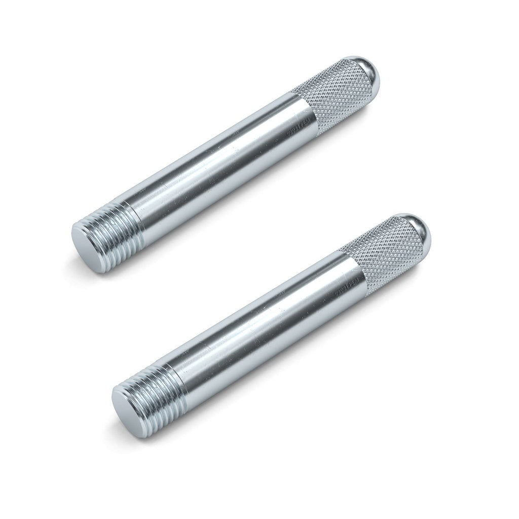 Wheel Hanger M14x1.25 97mm Length Silver Pack of 2 P3934