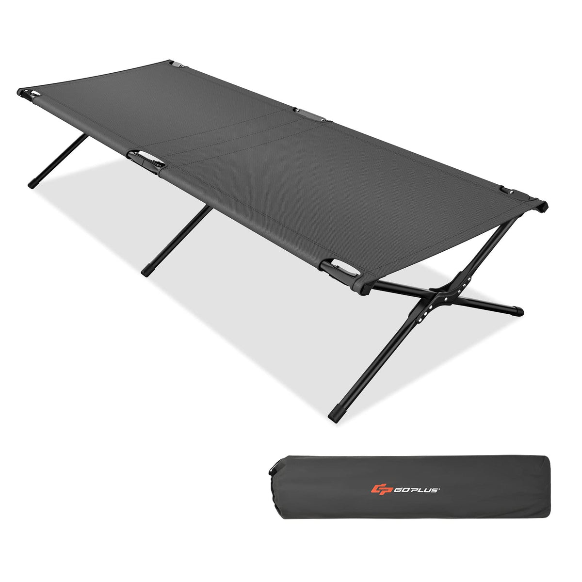 Folding Camping Cot with Carrying Bag E647652