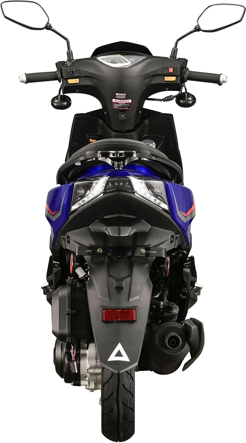 150cc Gas Automatic Scooter Moped with 10" Aluminum Wheels P90581