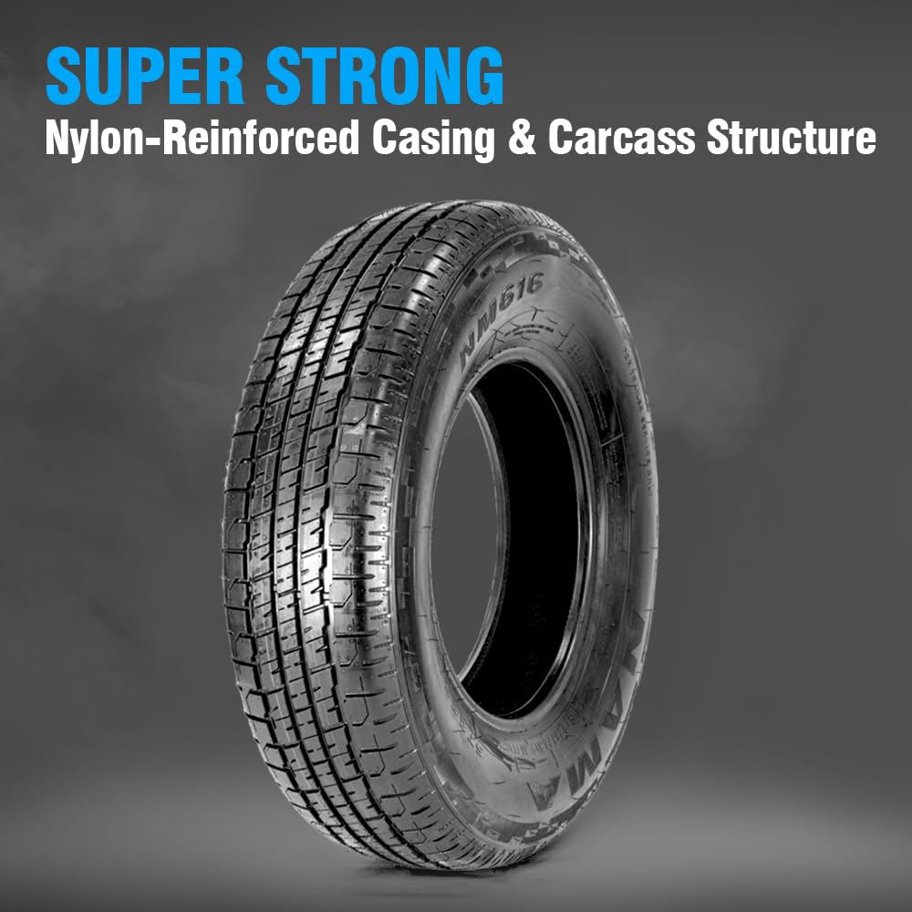 Set of 4 ST205/75R15 10 Ply Trailer Tires E6944
