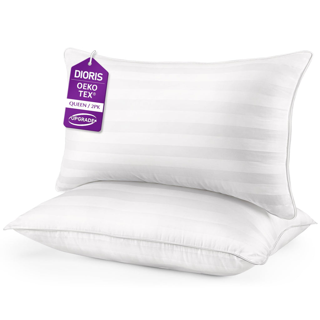 King Size Set of 2 Soft Sleeping Pillow M640