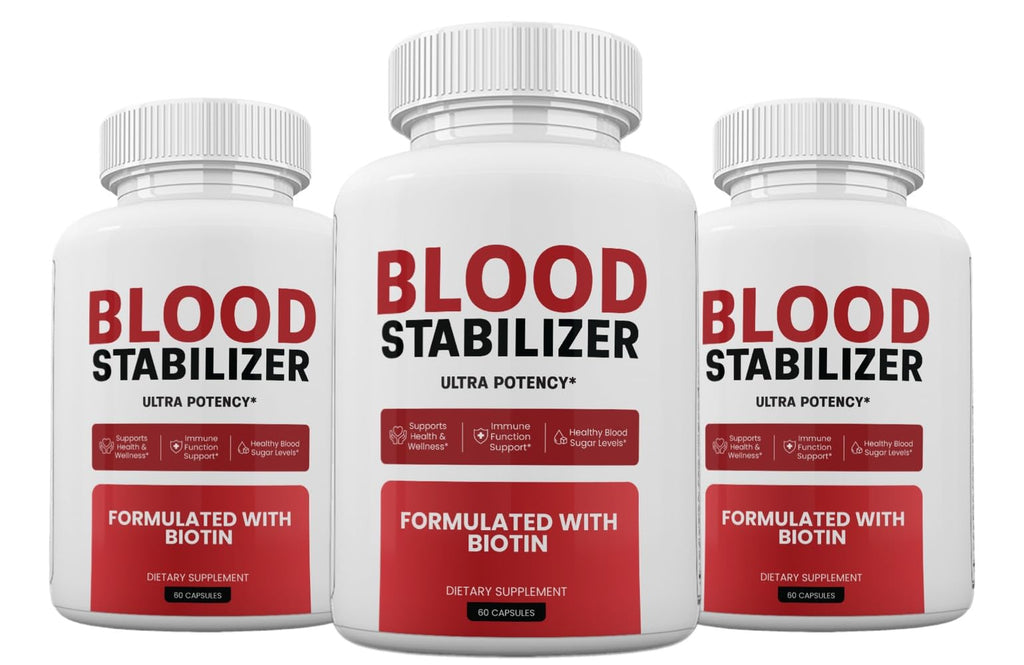 3 Pack 180 Capsules Blood Stabilizer Capsules Z935848