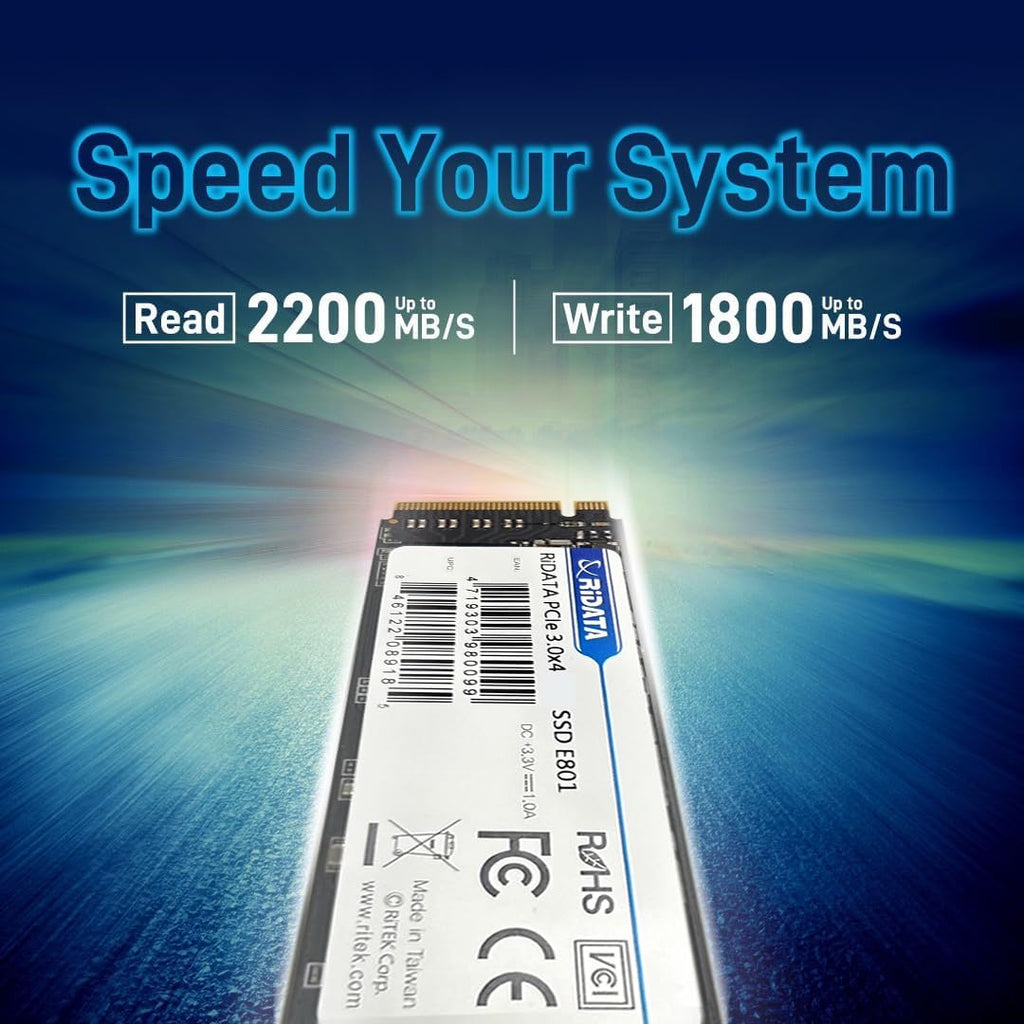 512GB NVMe M.2 PCIe Gen3x4 Internal SSD T212836