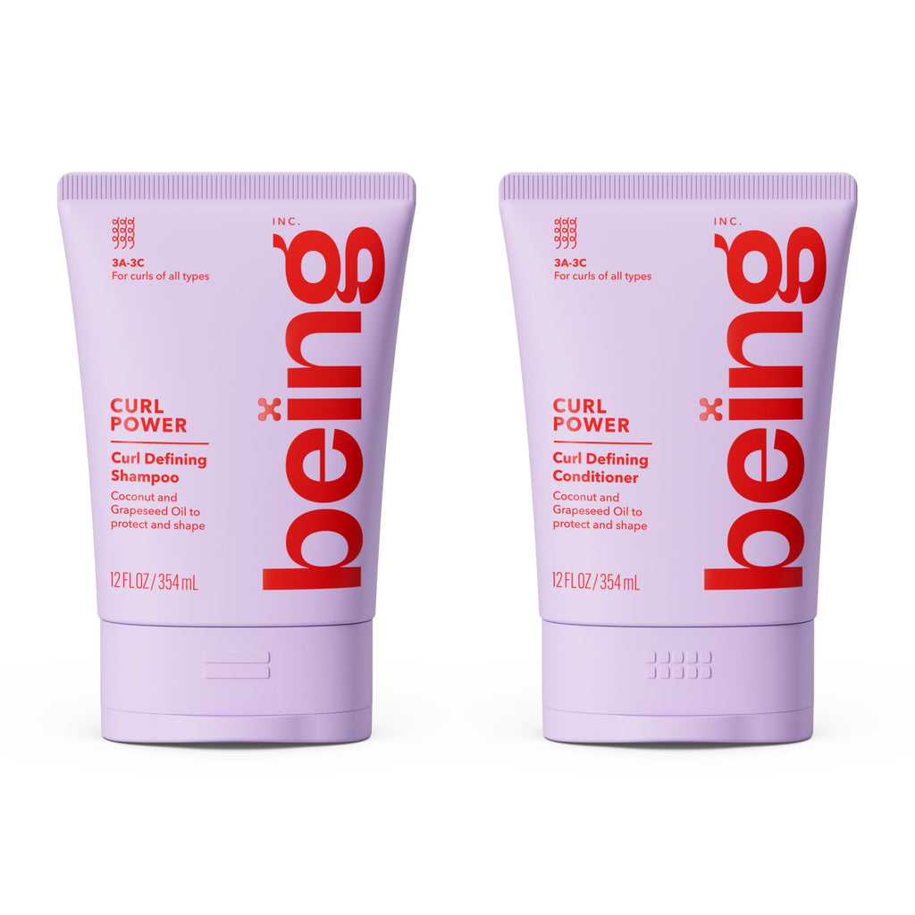 Curl Defining Shampoo and Conditioner Set with Coconut and Grapeseed Oil P2538