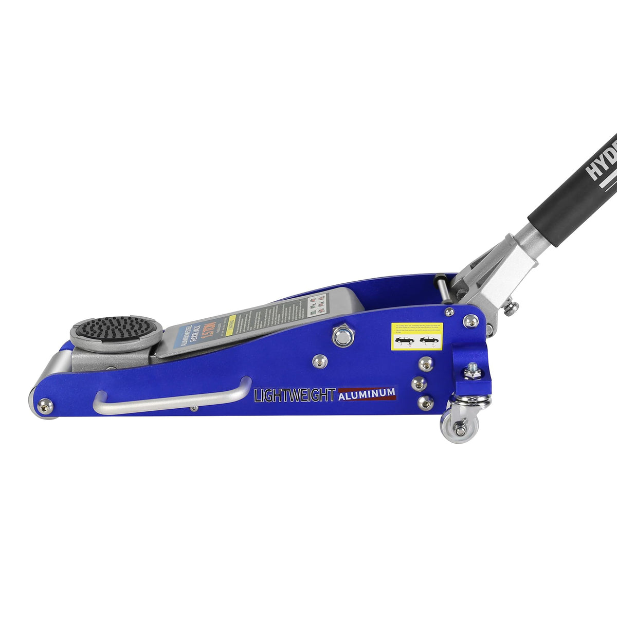 Heavy Duty Hydraulic Low Profile Aluminum Steel Floor Jack 1.5 Ton Blue D135