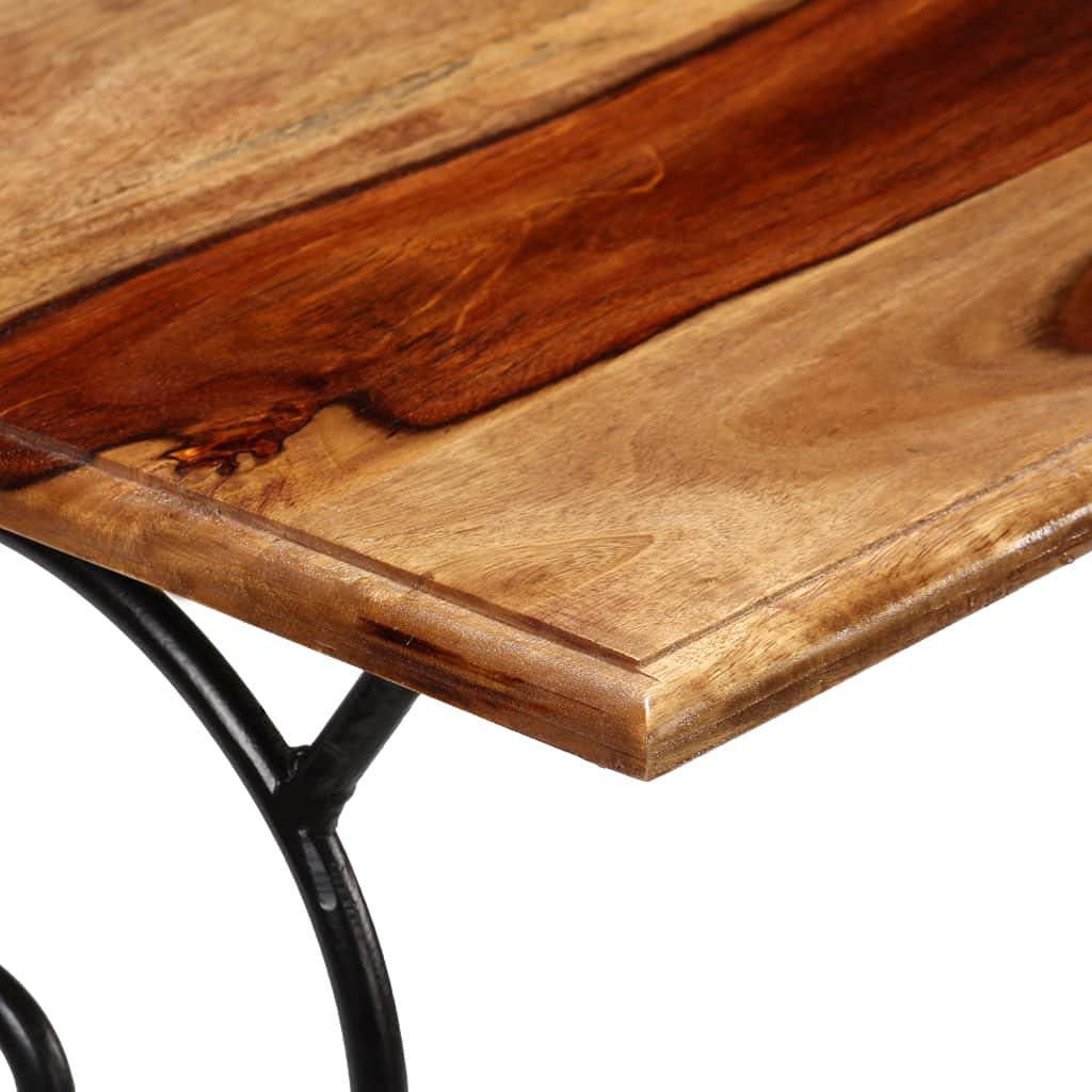 Solid Sheesham Wood Table 39.4"x15.7"x29.5" O724
