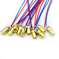 10pcs 5V 650nm 5mW Red Dot Laser Head 6mm T3730