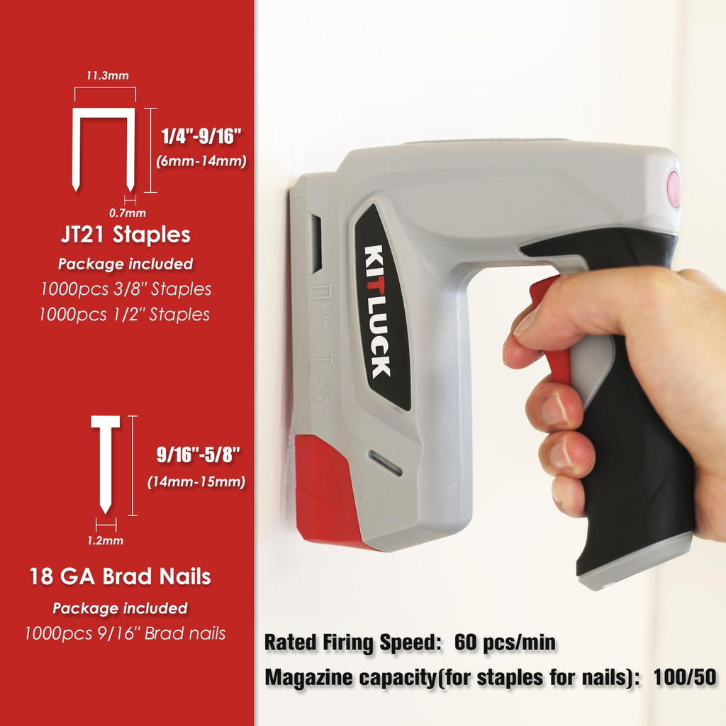4V Cordless Electric Staple Gun R765