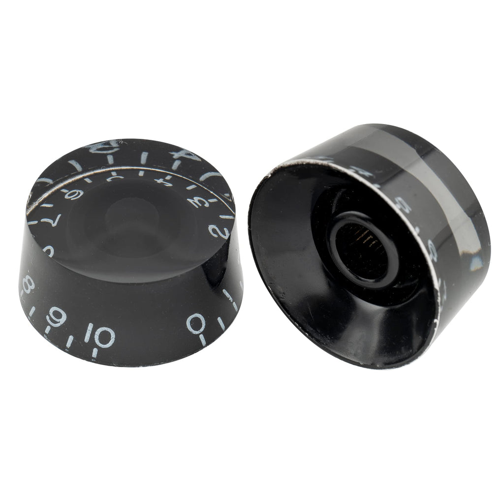 Black 4Pcs Guitar Knobs A375634