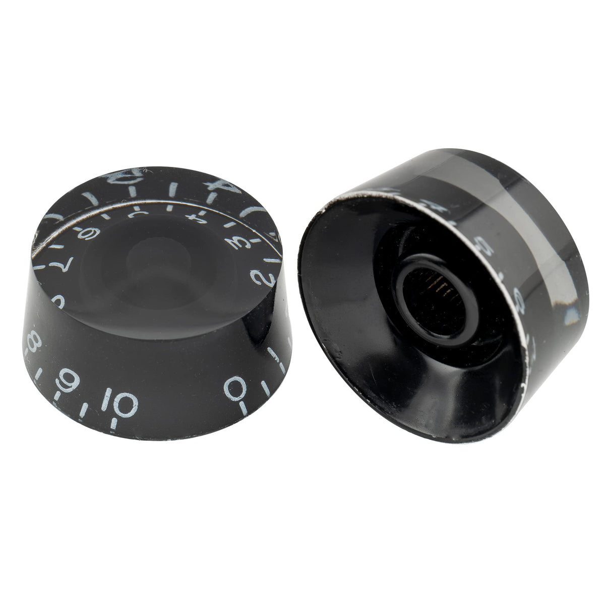 Black 4Pcs Guitar Knobs A375634