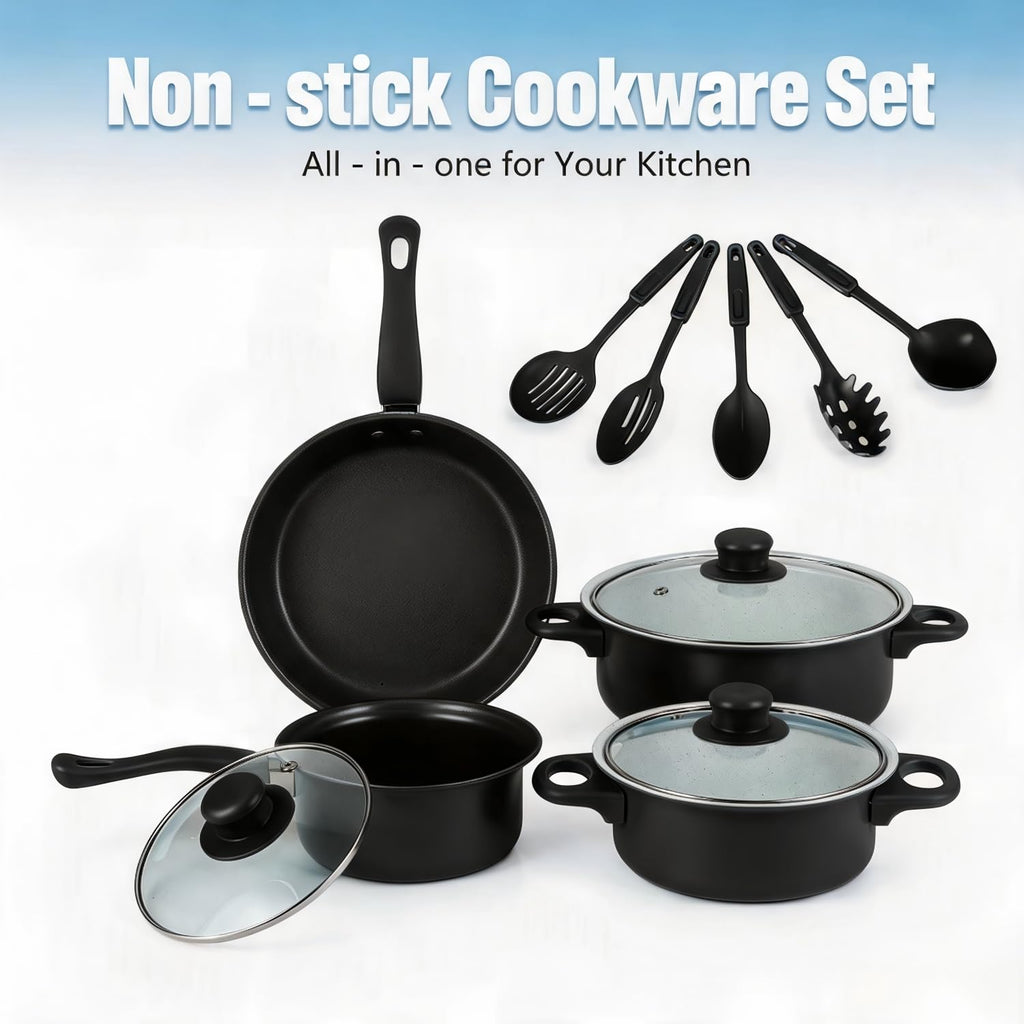 12 Piece Non Stick Cookware Set Q3447