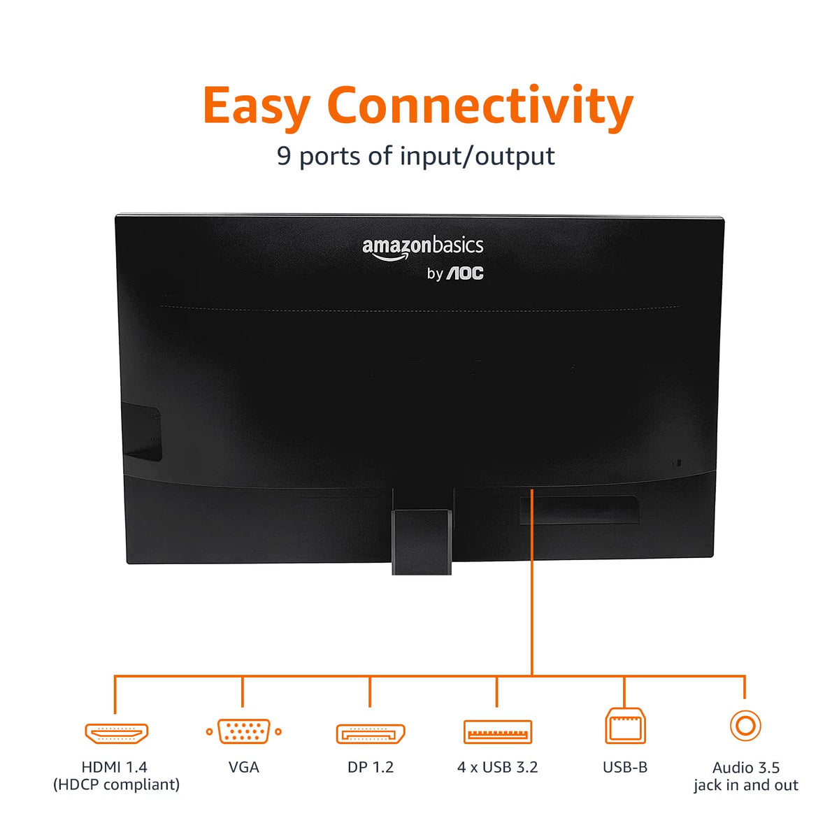 27 in IPS Monitor, Full HD 1080P, 75 Hz, Black G213765