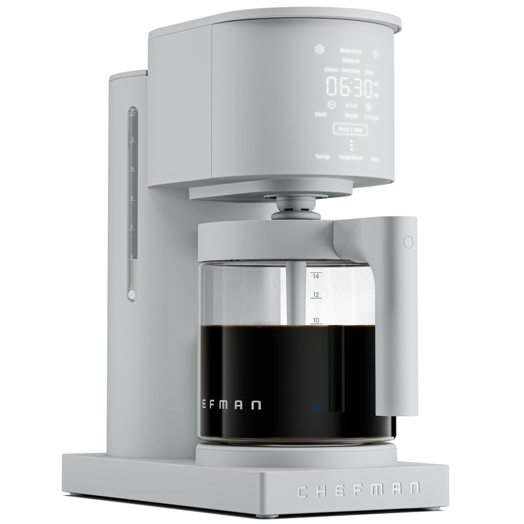 Programmable Drip Coffee Maker, 14-Cup Glass Carafe X71422