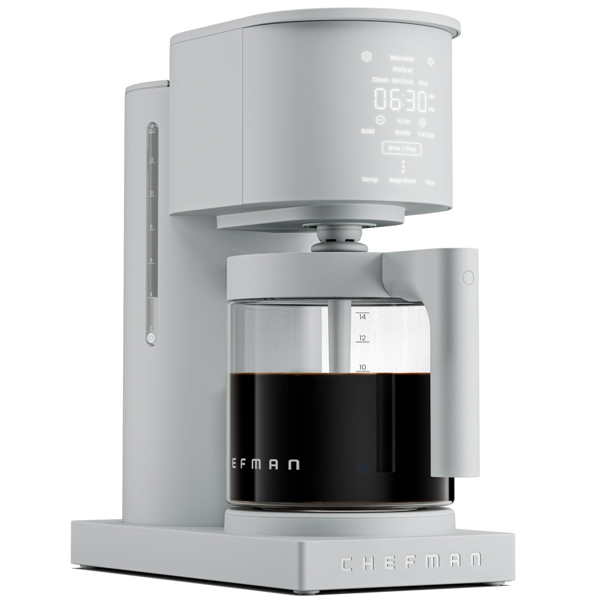 Programmable Drip Coffee Maker, 14-Cup Glass Carafe X71422