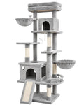 70 Inch Cat Tree with Scratching Post and Hammock B617