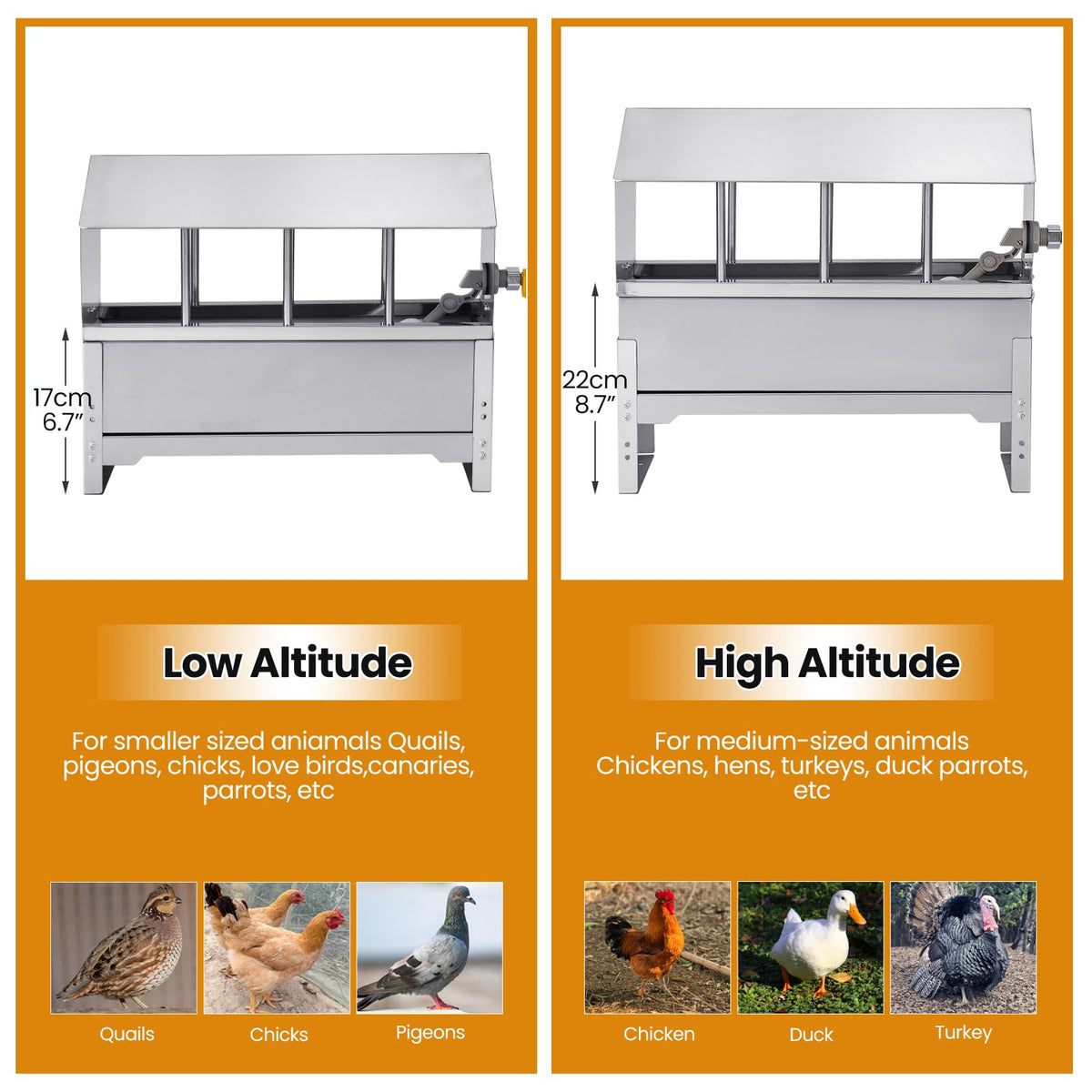 Stainless Steel Chicken Waterer C574015