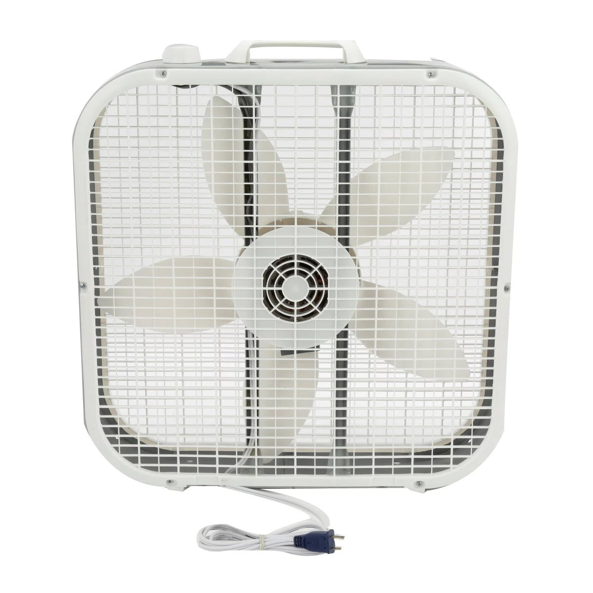 20" White Box Fan with 3 Speeds D6782