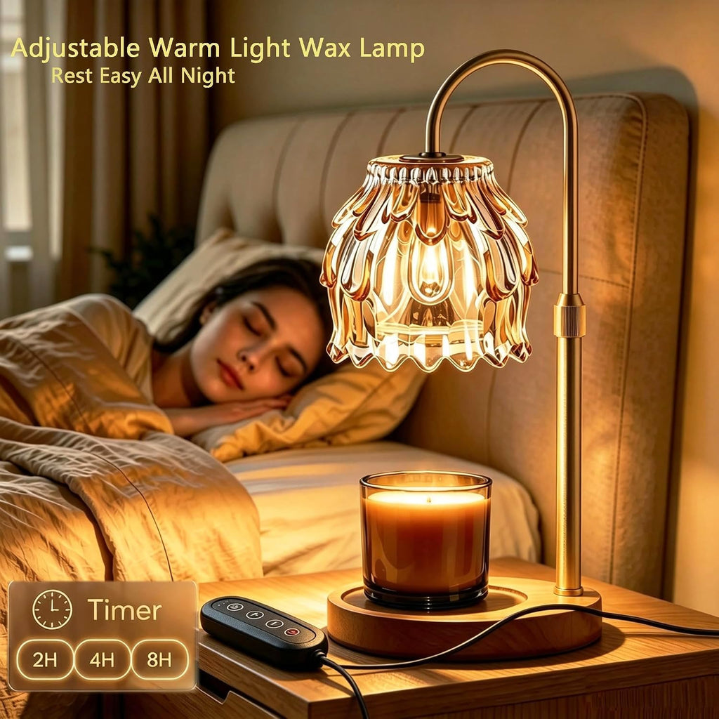 Dimmable Candle Warmer Lamp with Timer H2456
