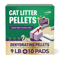 Zeolite Cat Litter Pellets, 9lb Bag, Non Clumping, Unscented C917