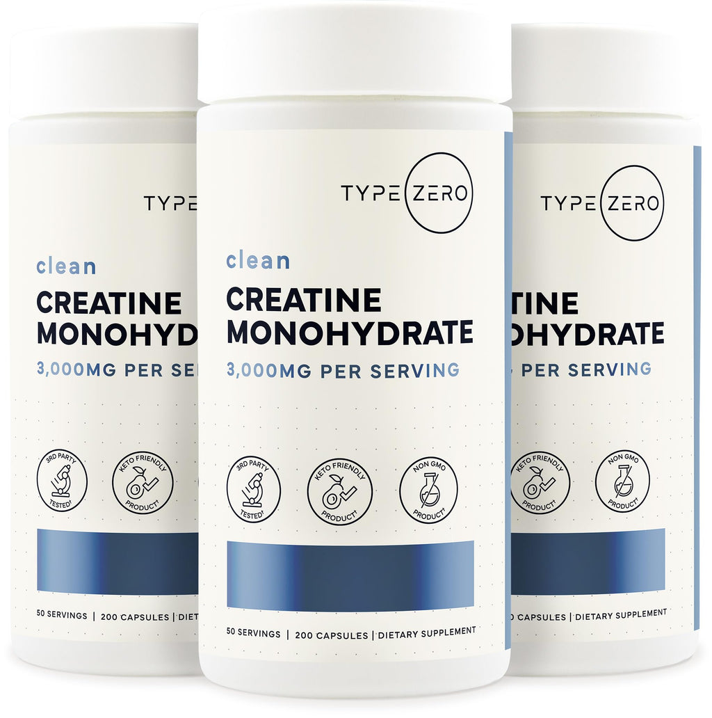 Creatine Monohydrate Capsules 3,000mg 200 Count S248246