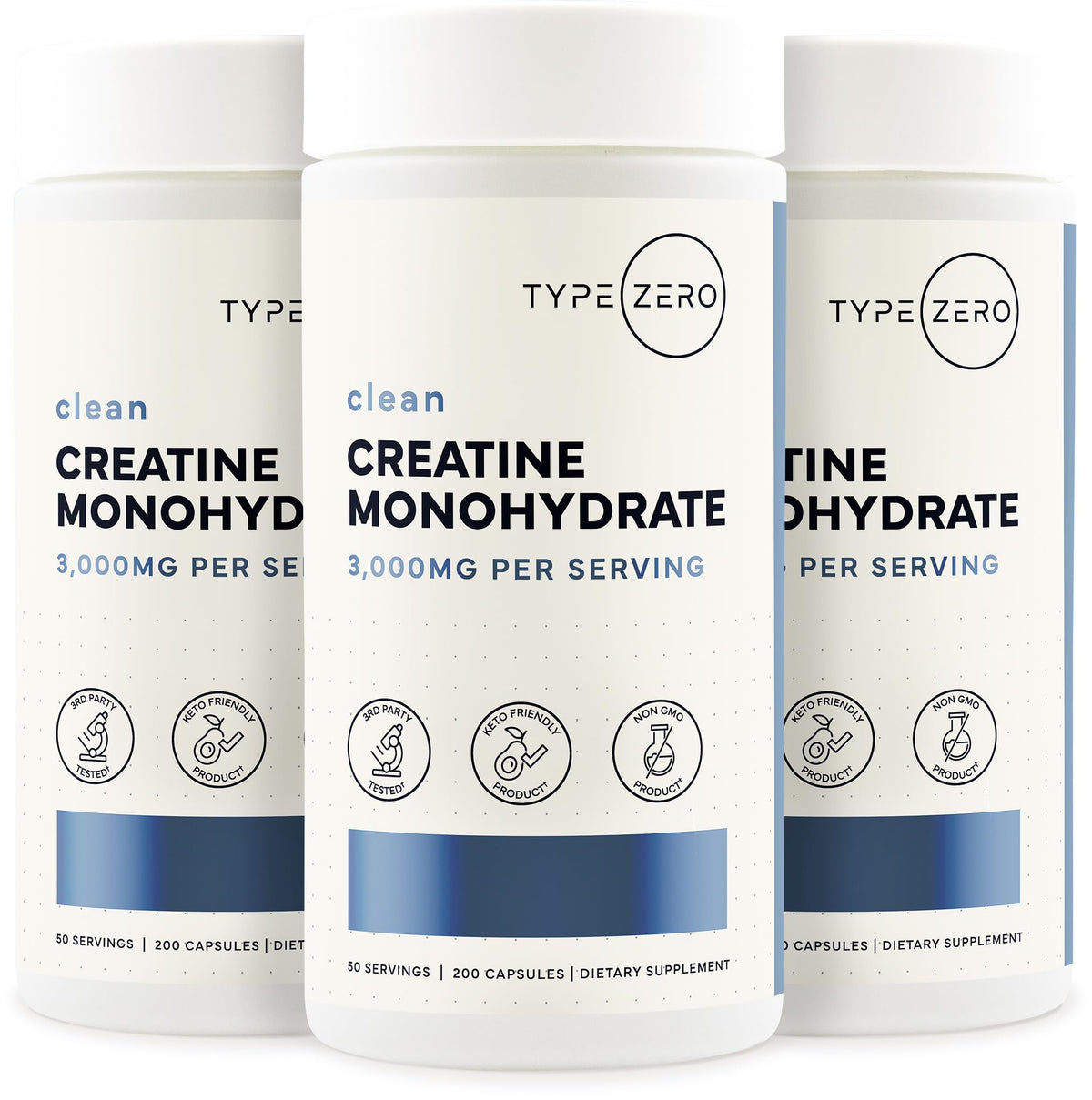 Creatine Monohydrate Capsules 3,000mg 200 Count S248246