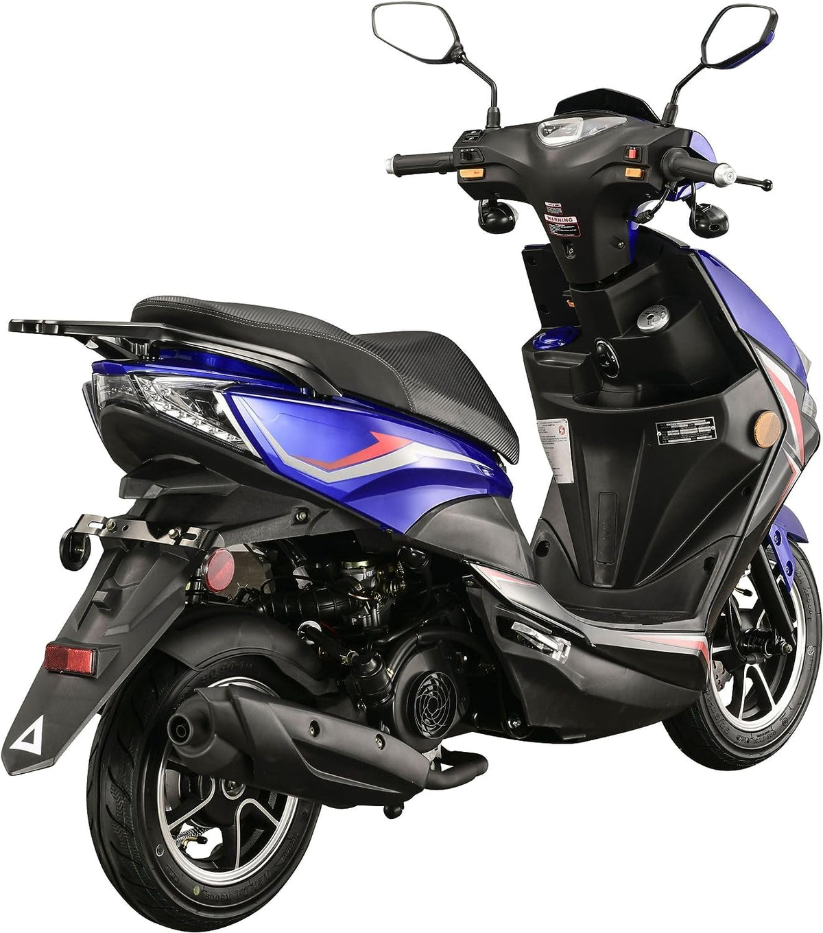 150cc Gas Automatic Scooter Moped with 10" Aluminum Wheels P90581