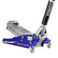 Heavy Duty Hydraulic Low Profile Aluminum Steel Floor Jack 1.5 Ton Blue D135