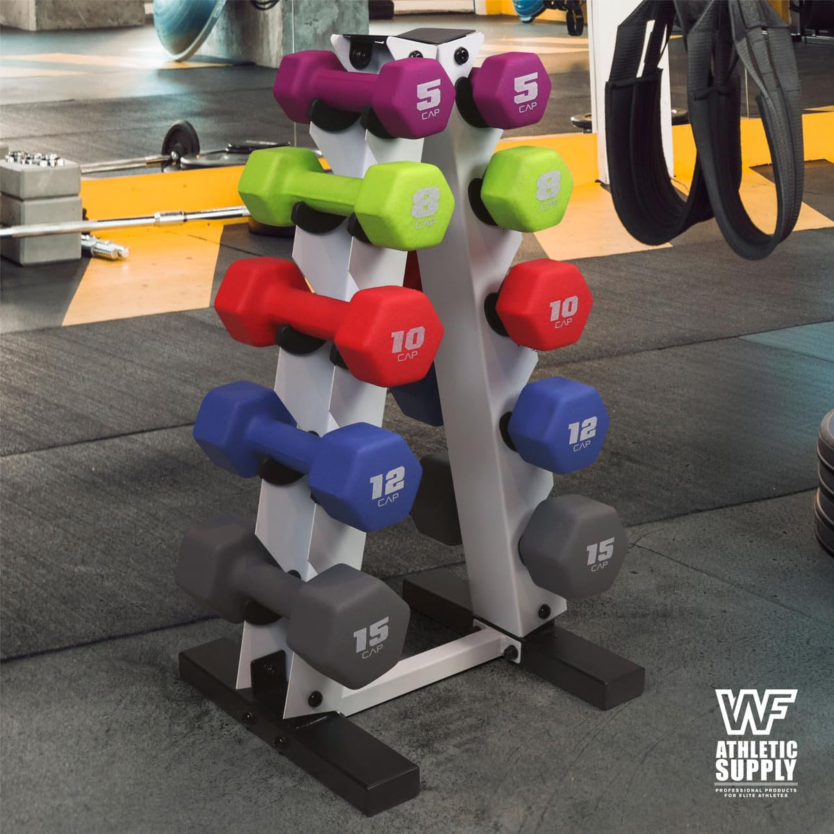 Neoprene Dumbbells Hand Weights with Non-Slip Grip T842