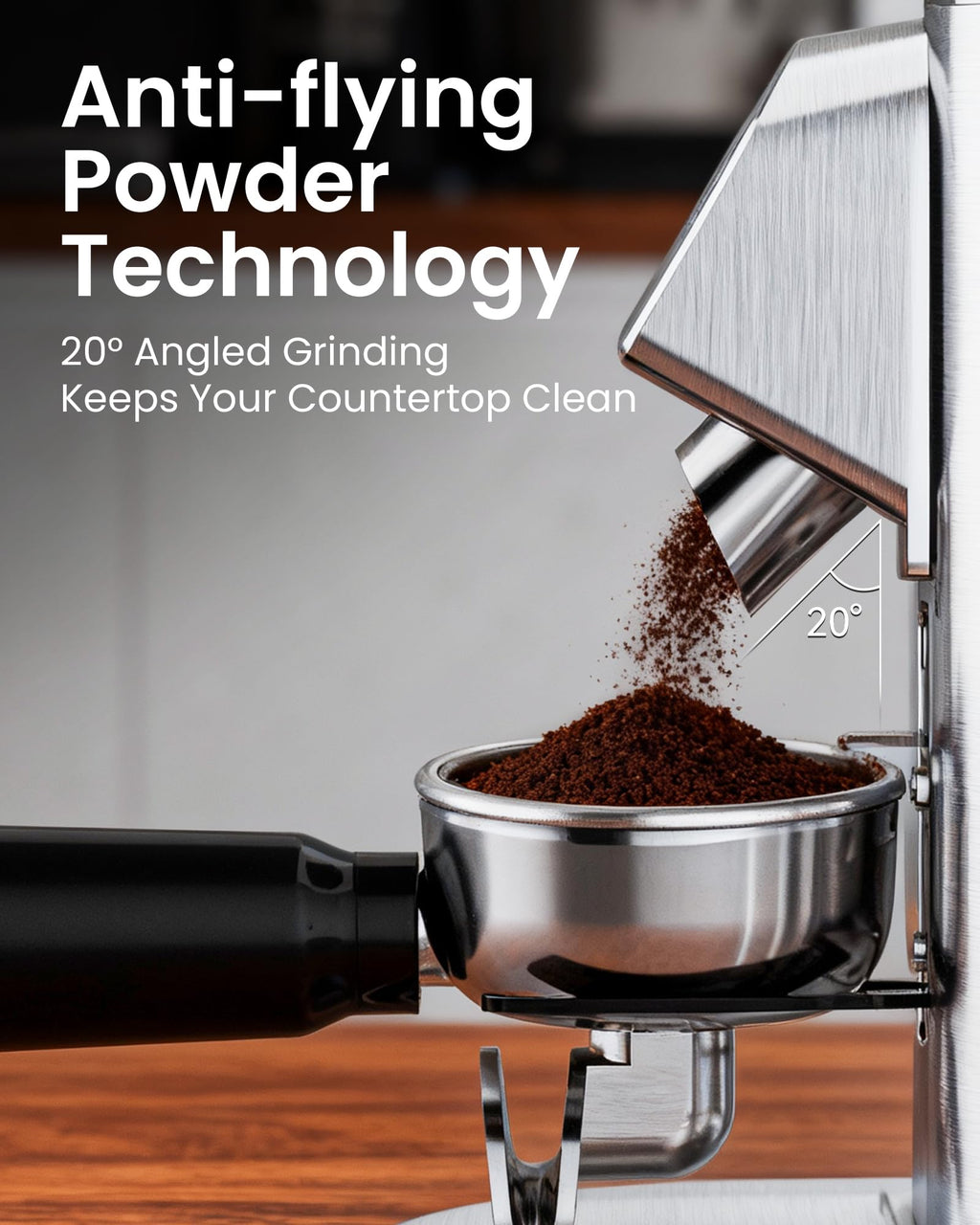 Electric Conical Burr Coffee Grinder D495