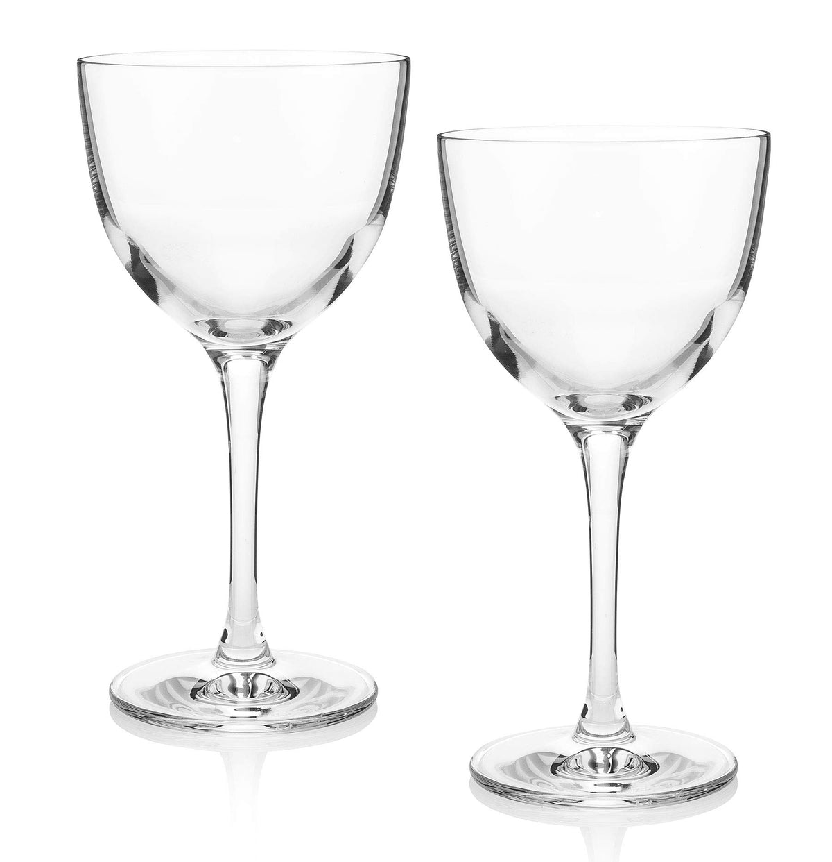 Crystal Coupette-Style Glass 2-Piece Set U11798
