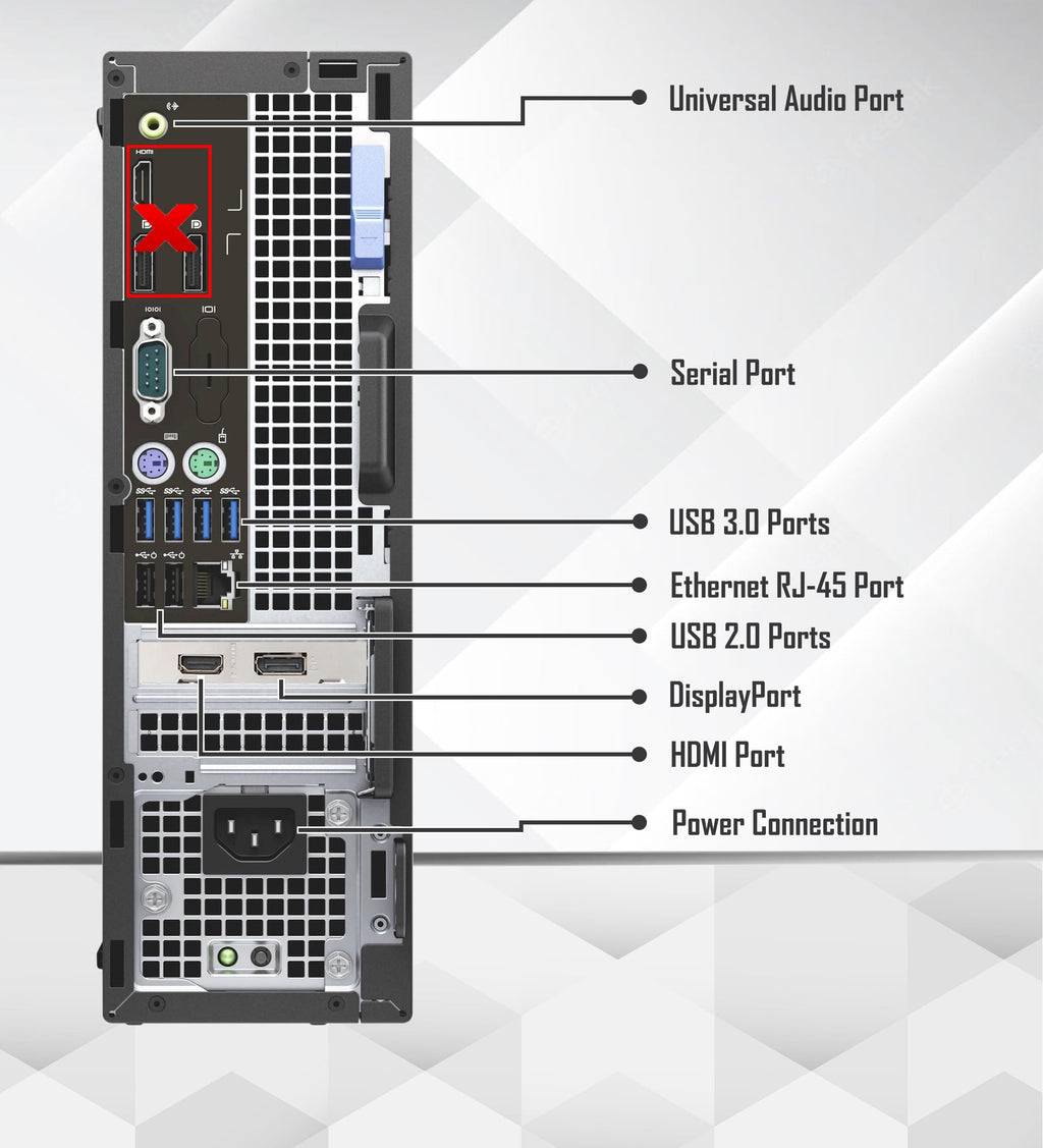 Gaming Desktop PC Intel Core i5 16GB RAM 512GB SSD M9347