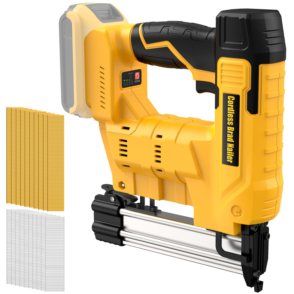 2-in-1 Cordless Brad Nailer & Staple Gun F611