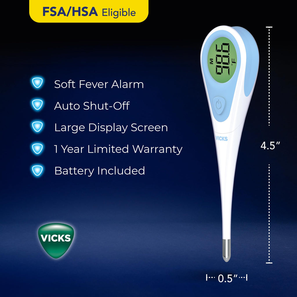 Digital Thermometer, Pack of 2 I28116